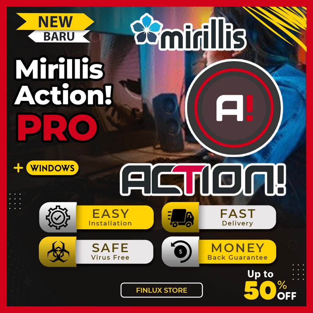 Mirillis Action! v4.36.0 Latest 2023 Lifetime For Windows