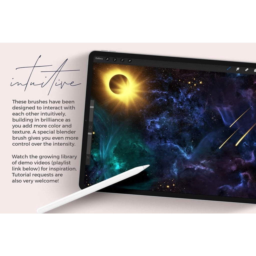 ProcreateGalaxy Brushes