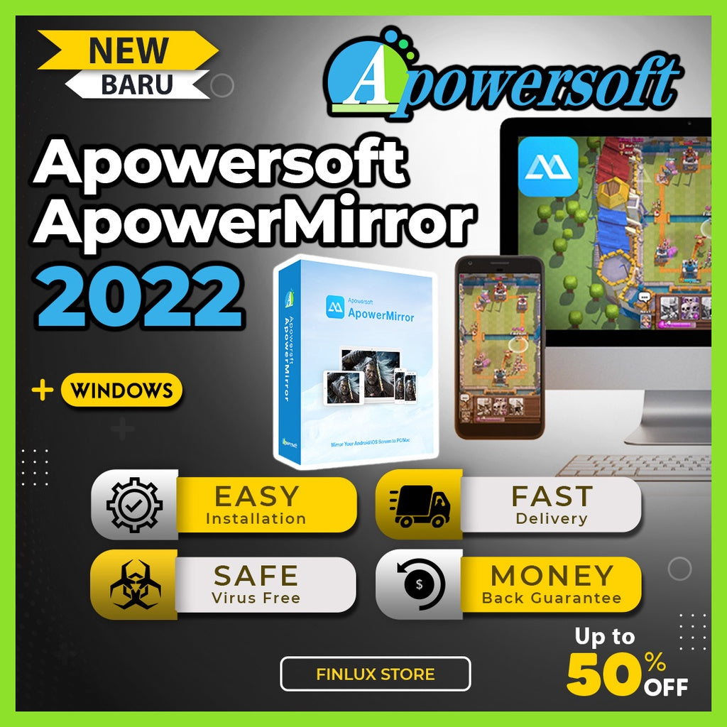 Apowersoft ApowerMirror 1.5.9.13 Latest 2022 Lifetime For Windows