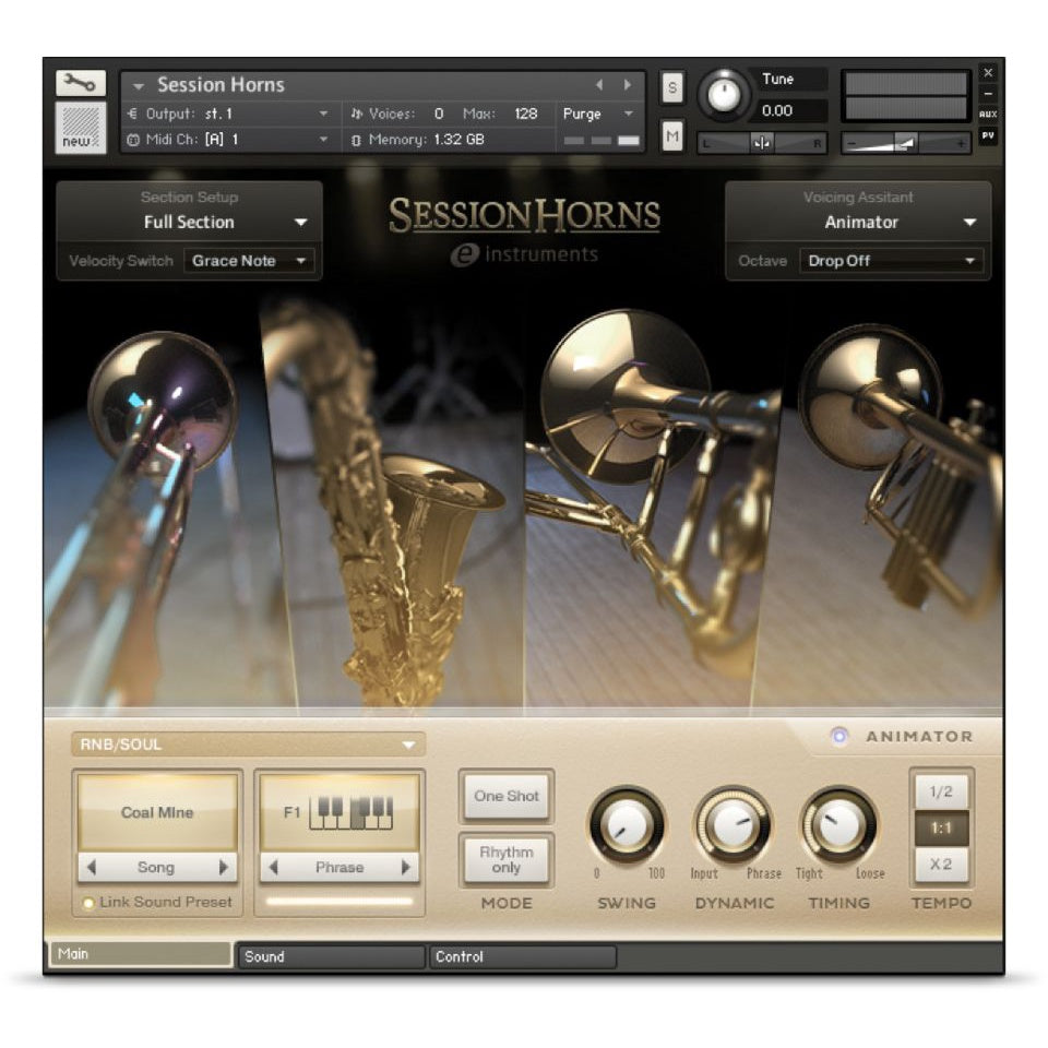 Session Horn  Native Instruments (Win/Mac) *Kontakt Library*