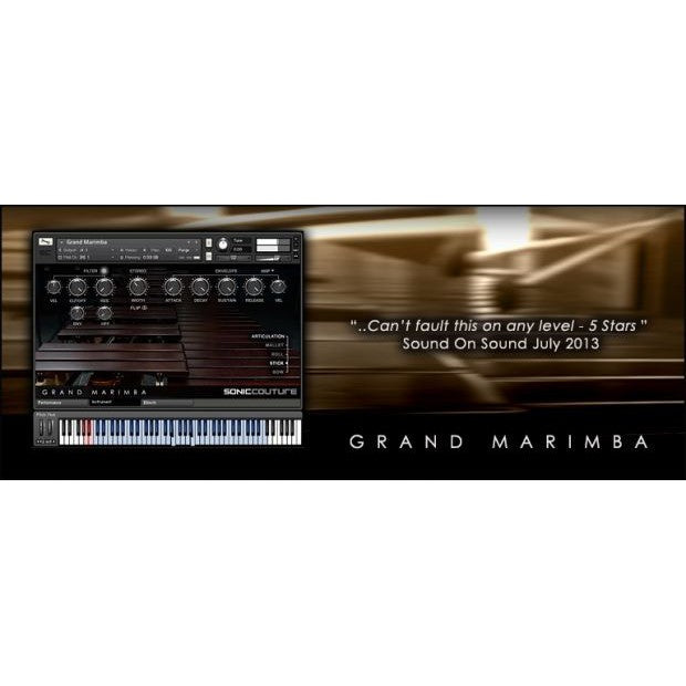 Grand Marimba  Soniccouture (Win/Mac) *Kontakt Library*