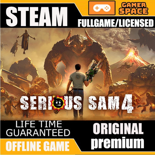 Serious Sam 4 STEAM | FULL GAME |  LIFETIME GUARANTEE 24 Hour Auto Delivery