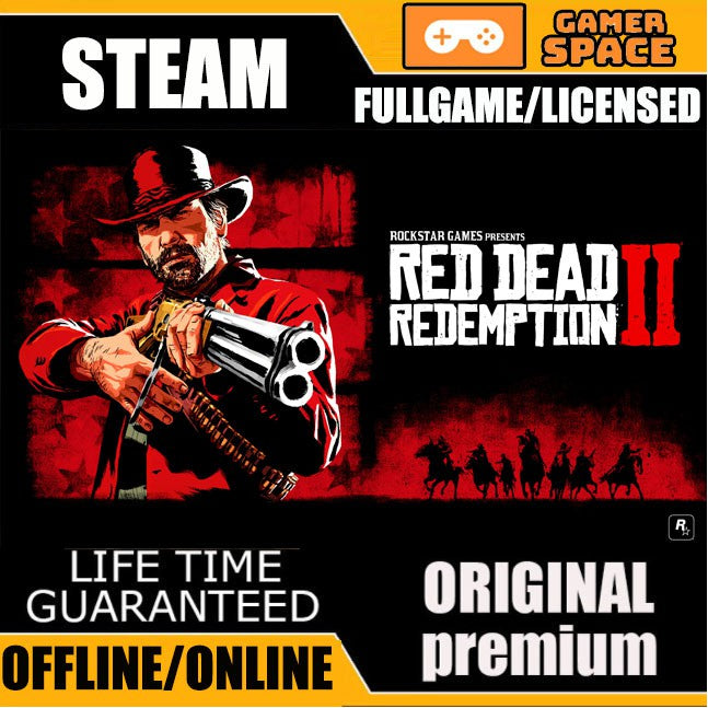 STEAM Red Dead Redemption 2 RDR 2 |FULL GAME| LIFETIME GUARANTEE 24 Hour Auto Delivery