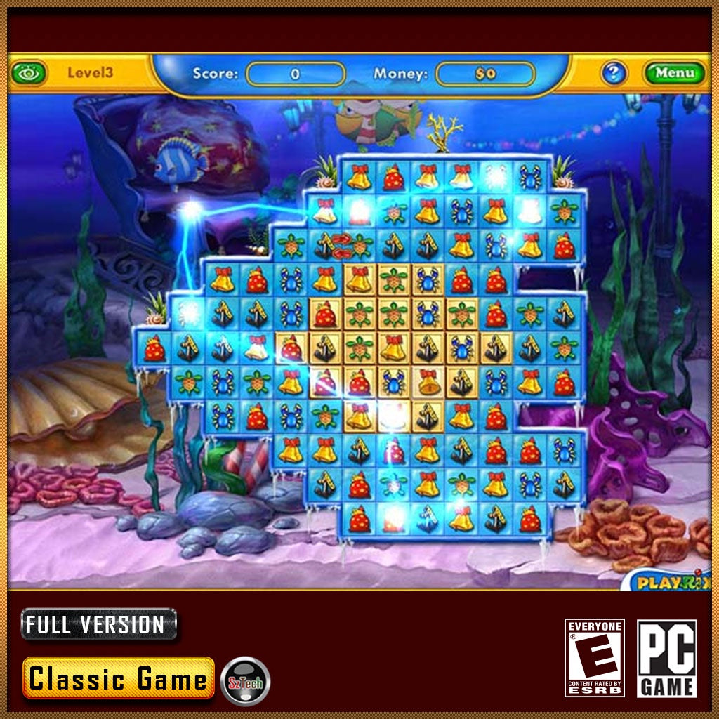 11 Fishdom Collections [PC GAME][ DIGITAL DOWNLOAD][ CLASSIC PC GAMES ][ NOSTALGIA GAMES ][Match Games]