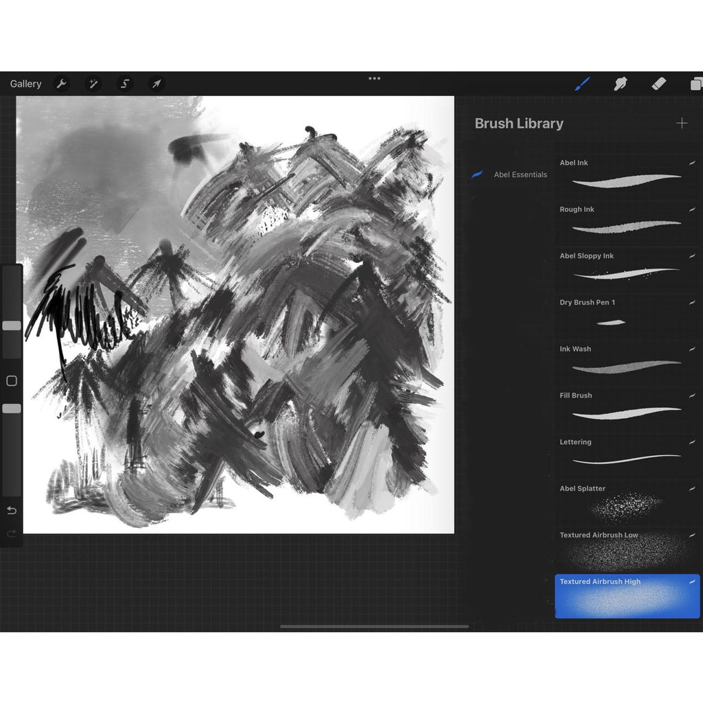 ProcreateAbel_Essentials_-_Procreate_Brush_Set- Procreate Brushes