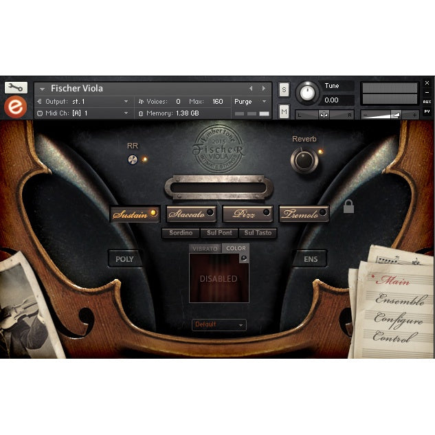 Friedlander Violin  Embertone (Win/Mac) *Kontakt Library*