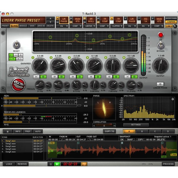 T-RackS CS V4.5  IK Multimedia (Windows)