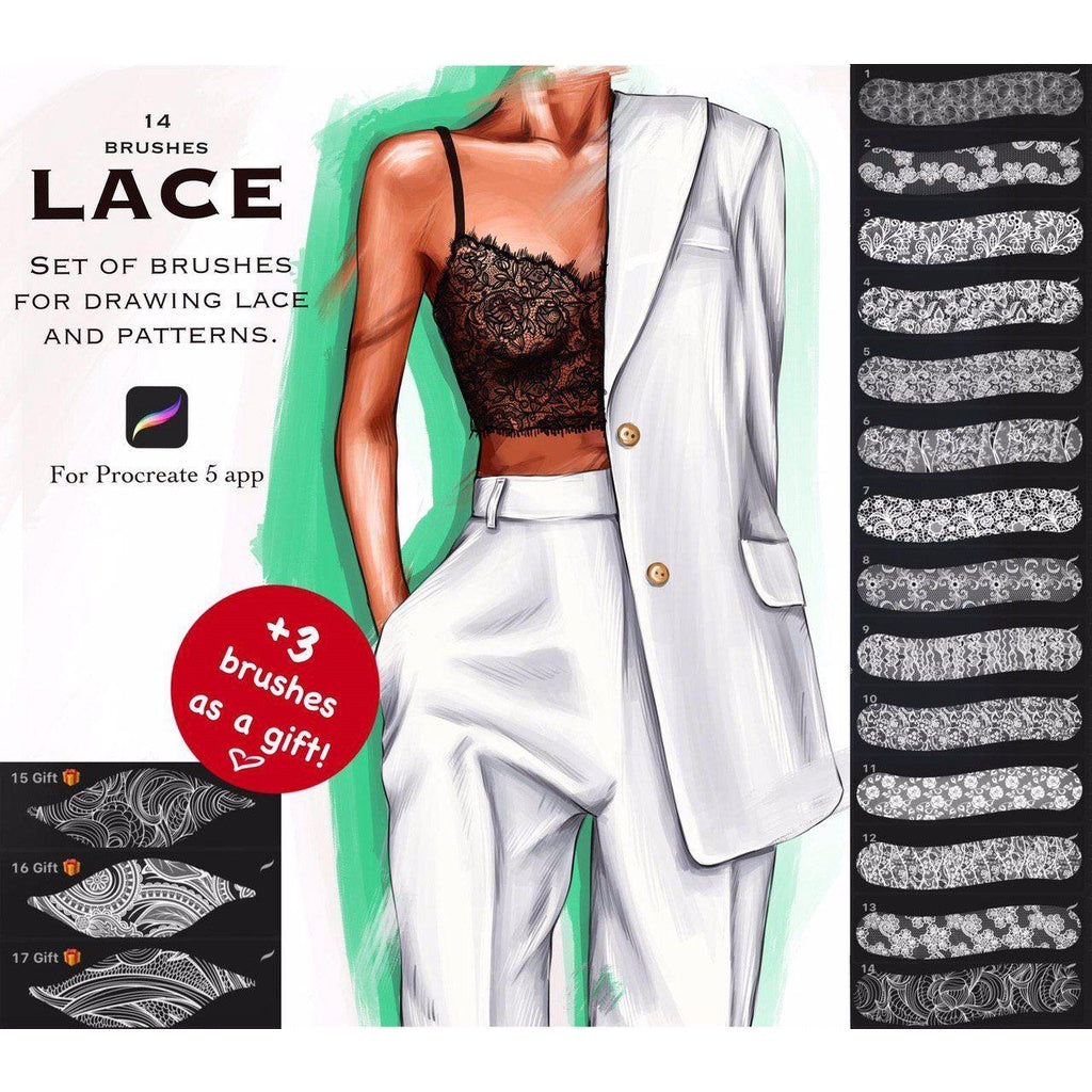 ProcreateLace_Pattern  - Procreate