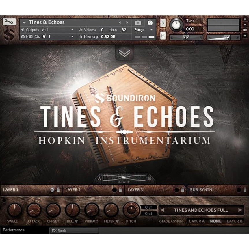 Hopkin Instrumentarium Tines And Echoes  Soundiron (Win/Mac) *Kontakt Library*
