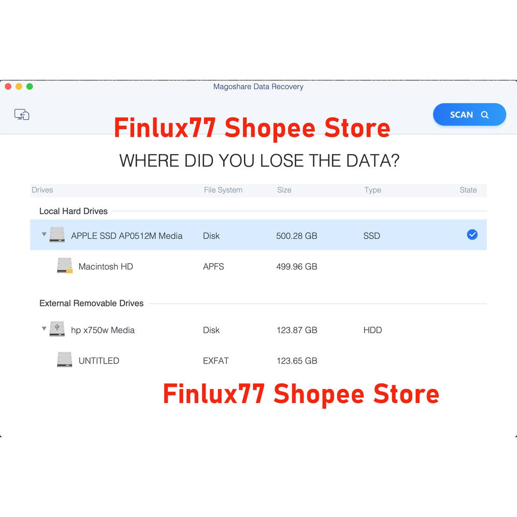 [McOS Data Recovery] Magoshare Data Recovery Pro v4.5 Lifetime For McOS