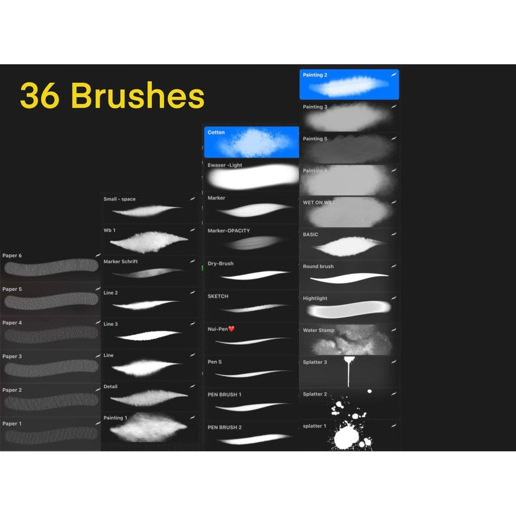 Procreate Procreate Watercolor️ - Procreate Brushes