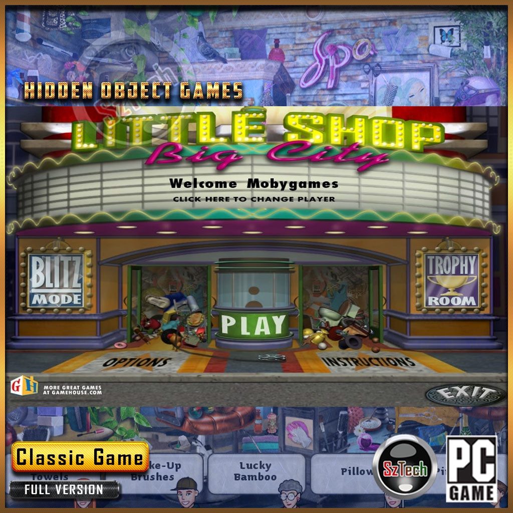 Little Shop Collection 1-4 [PC GAME]  [ DIGITAL DOWNLOAD] Classic GamesHidden ObjectCari Barang Tersembunyi