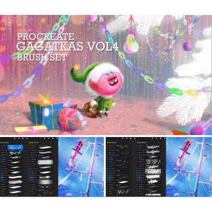 ProcreateGagatkas vol4 - 81 Procreate Brushes- Procreate Brushes