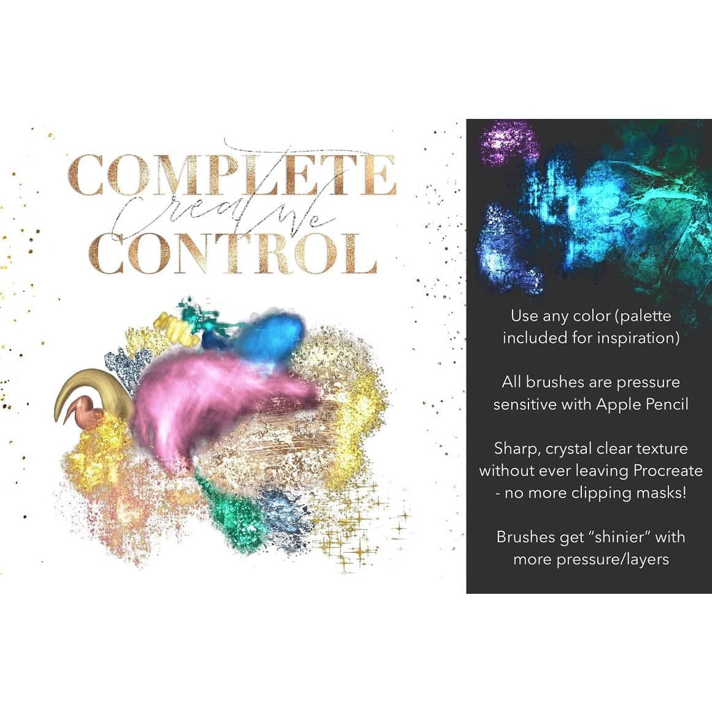 ProcreateGold Rush for Procreate 2nd Edition Brushes