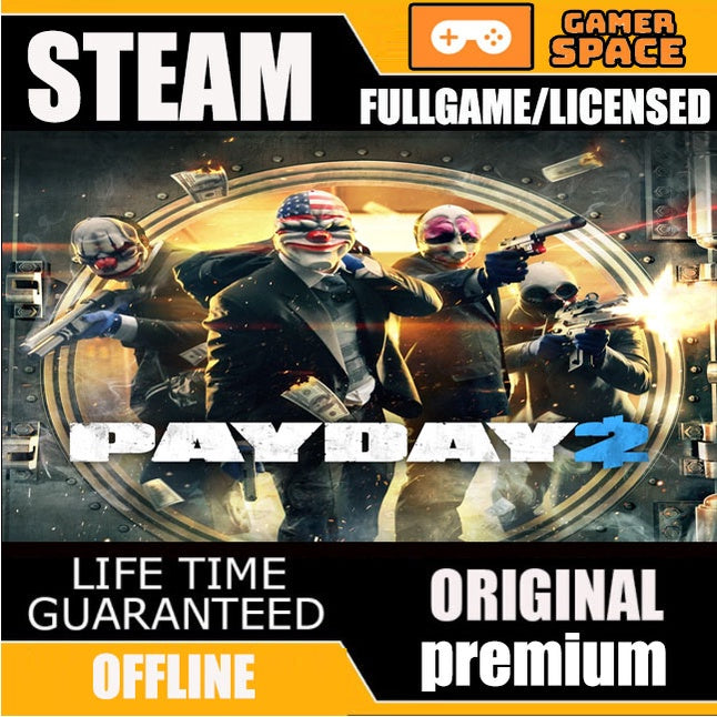 PAYDAY 2 STEAM | FULL GAME | LIFETIME GUARANTEE 24 Hour Auto Delivery