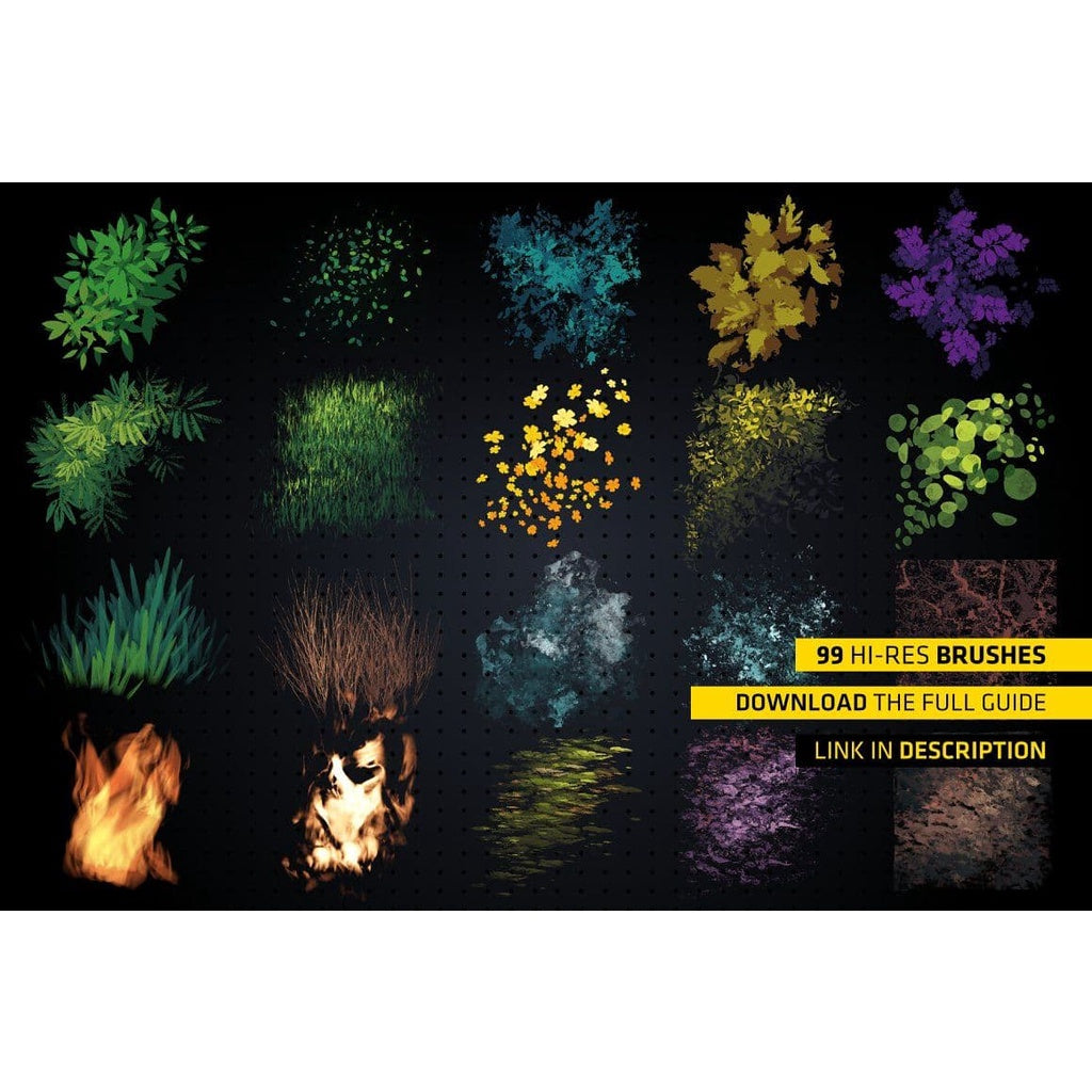 ProcreateNature Master  - Procreate Brushes