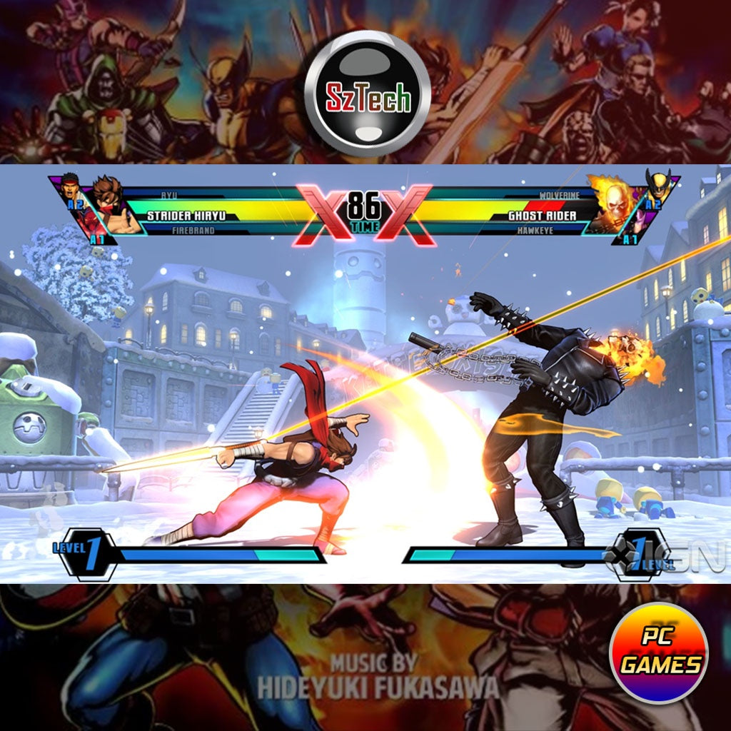 Ultimate Marvel vs Capcom 3 Games for PCFighting | ActionCheap & Fast service PC Games Marvel vs Capcom