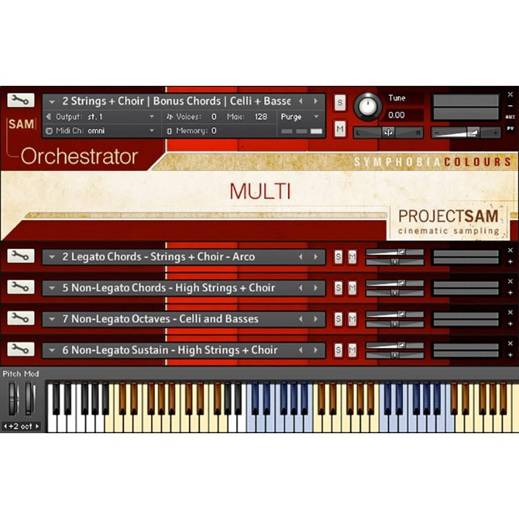 Symphobian Colours Orchestrator  Projectsam (Win/Mac) *Kontakt Library*