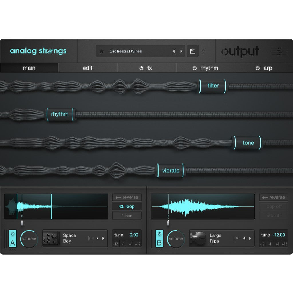 Analog Strings  Output (Win/Mac) *Kontakt Library*