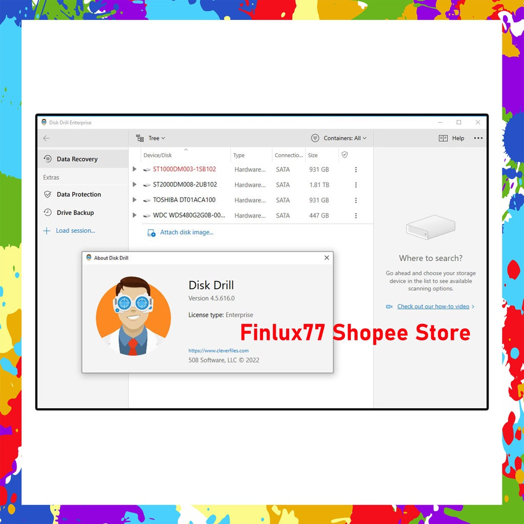 [SELF REDEEM] Disk Drill Professional 2025 v6.0 Lifetime For Win & McOS (Recovery & Disk Management)