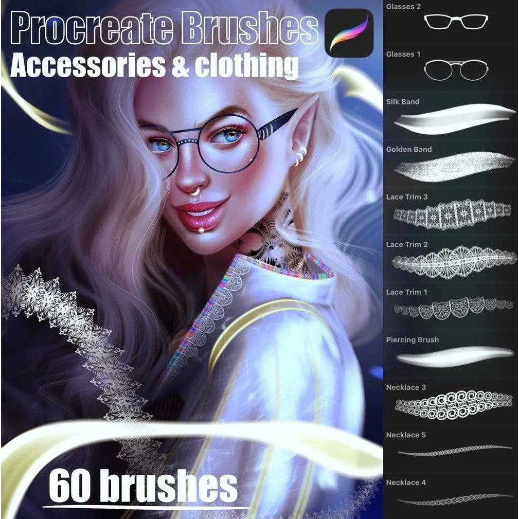 Procreate Clothing & Accessories Brushes - Procreate Brushes