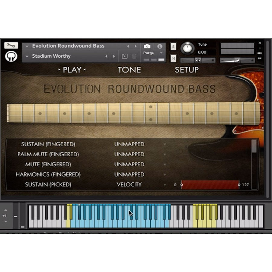 Evolution Roundwound Bass  Orange Tree Sample (Win/Mac) *Kontakt Library*
