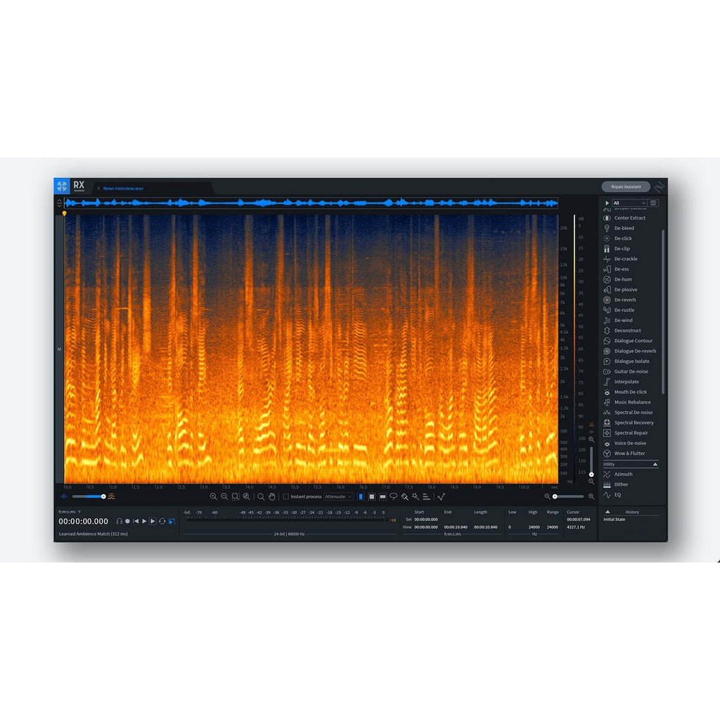 iZotope RX 9  iZotope (Win/Mac)