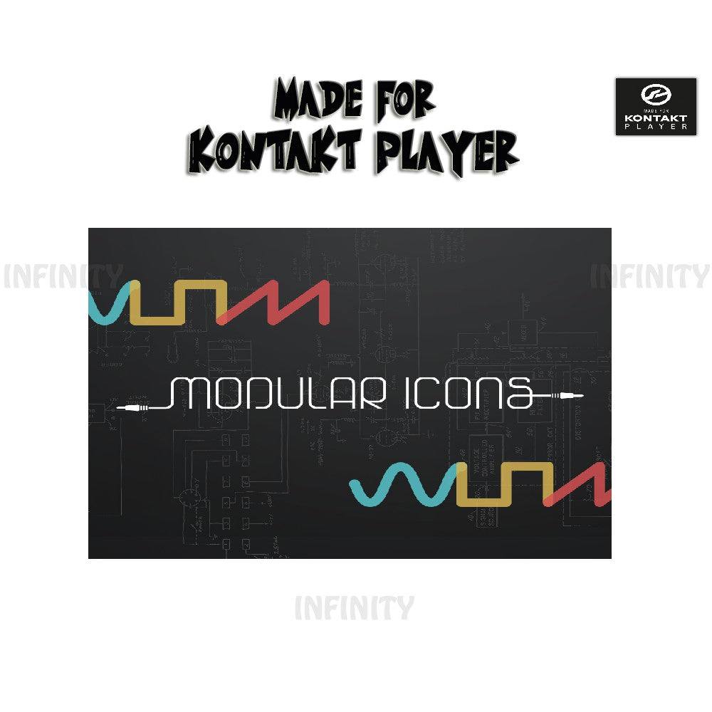 Modular Icons  Play Series (Win/Mac) *Kontakt Library*