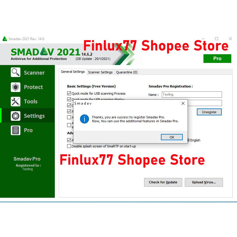 [100% Genuine Key] Smadav Pro Antivirus 2025 Latest Lifetime For Windows [Custom ID]