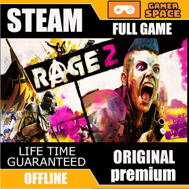 RAGE 2 STEAM | FULL GAME |  LIFETIME GUARANTEE 24 Hour Auto Delivery