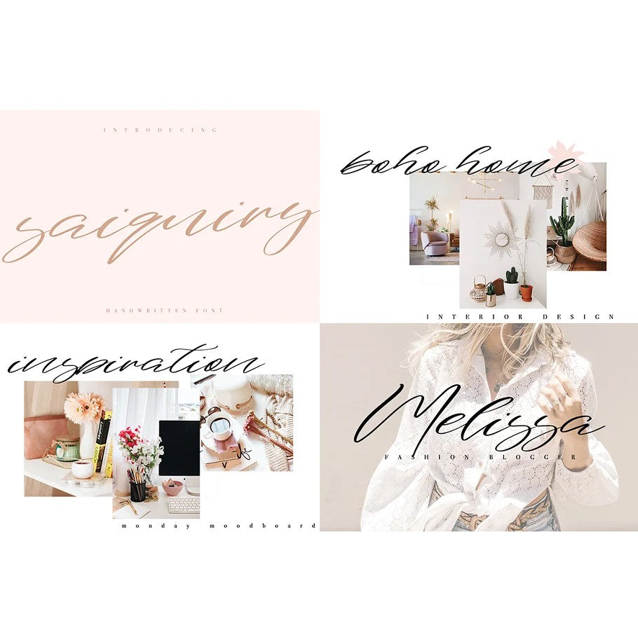 ID0620 - Handwritten Font Bundle | Koleksi Font Tulis Tangan Eksklusif untuk Desain Kreatif