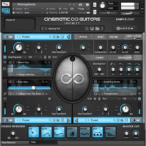 Cinematic Guitars Infinity  Sample Logic (Win/Mac) *Kontakt Library*