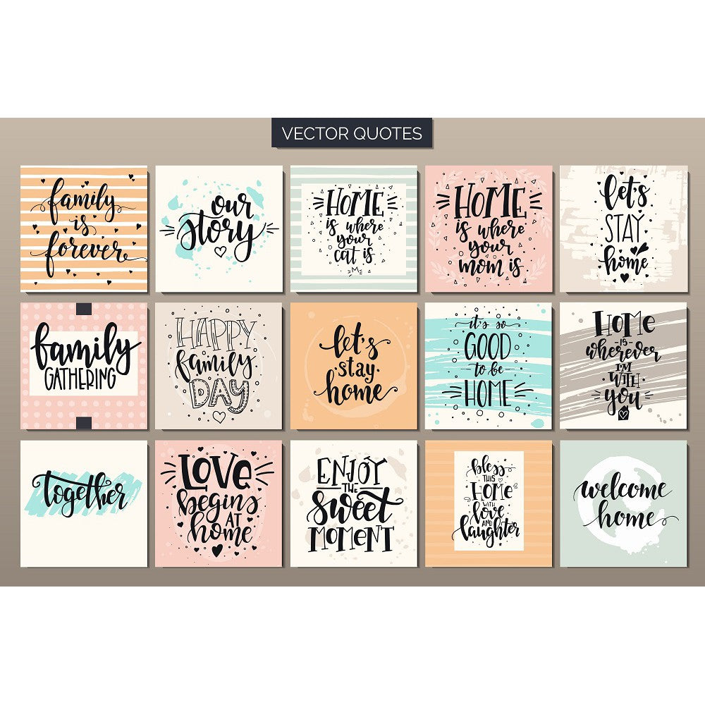 ID3025 - Wall Decor Bundle | Koleksi Vektor Dekorasi Dinding Eksklusif untuk Desain Kreatif & Elegan