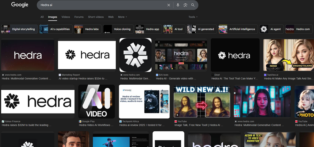 Hedra ai member character photo voice content generates video Hedra will subscribe and upgrade to speak and sing