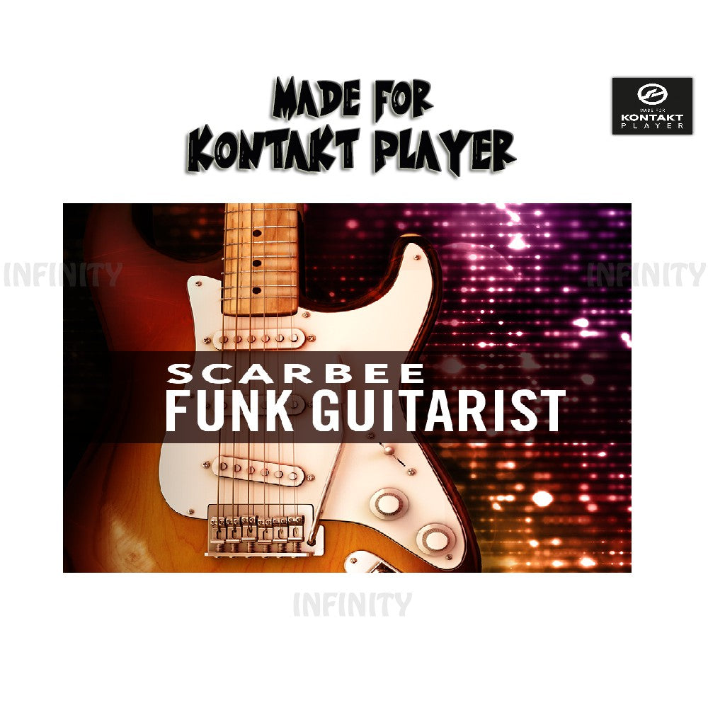 Scarbee Funk Guitarist  Native Instruments (Win/Mac) *Kontakt Library*
