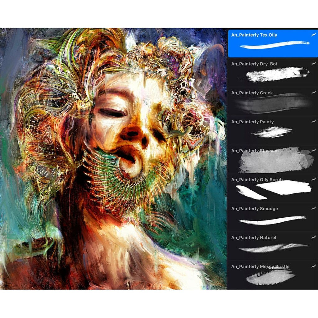 Procreate Painterly v2 Brushes- Procreate Brushes