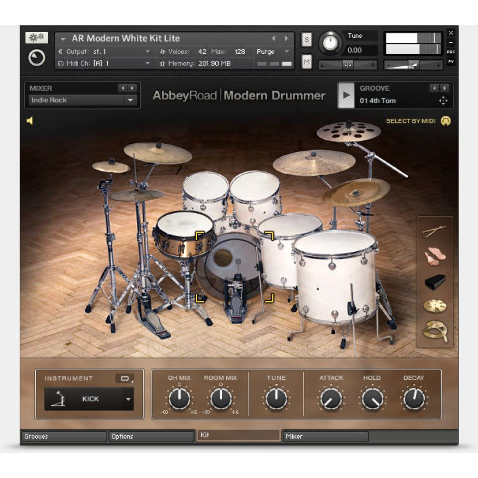 Abbey Road Modern Drummer  Native Instruments (Win/Mac) *Kontakt Library*