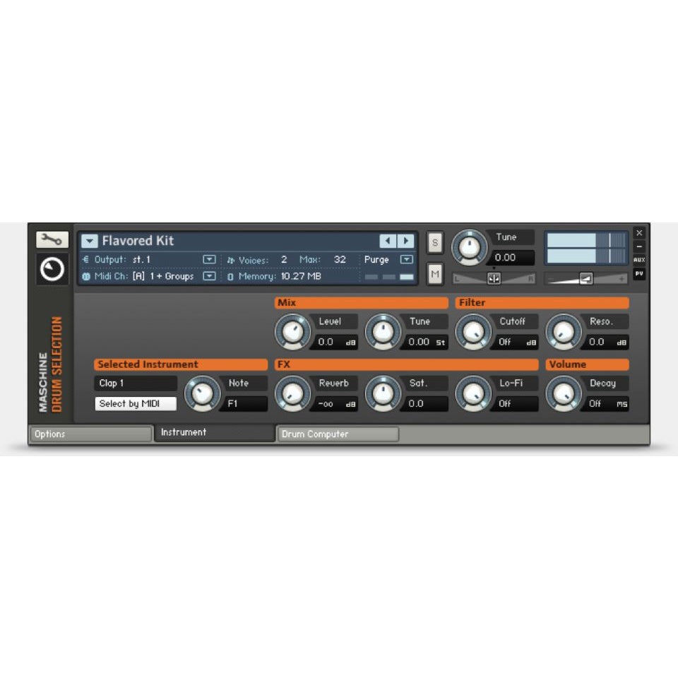 Maschine Drum Selection  Native Instruments (Win/Mac) *Kontakt Library*