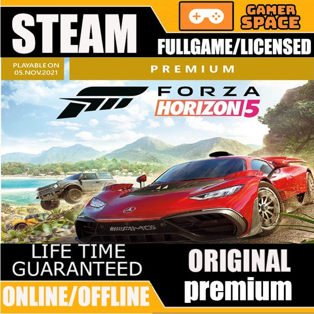 Forza horizon 5 Premium Version online Original Game Steam 24 Hour Auto Delivery
