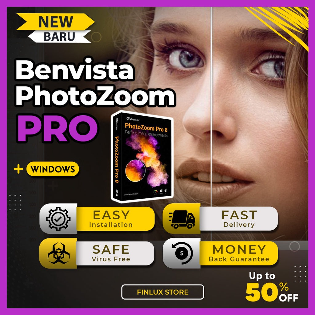 Benvista PhotoZoom Pro v9.0 Latest 2024 Lifetime For Windows