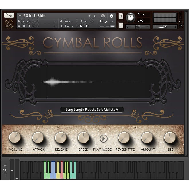 Cymbal Rolls  VSTBuzz (Win/Mac) *Kontakt Library*
