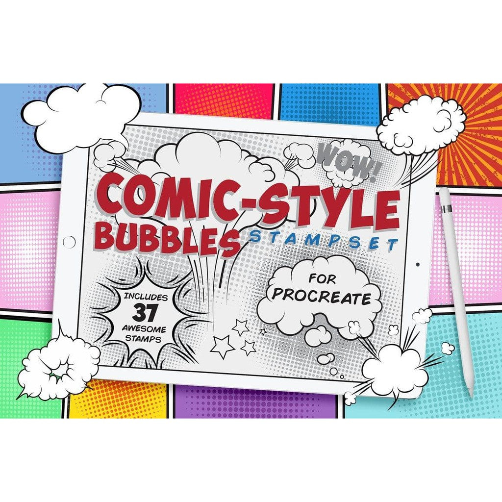 Procreate Comic_Bubbles- Procreate Brushes