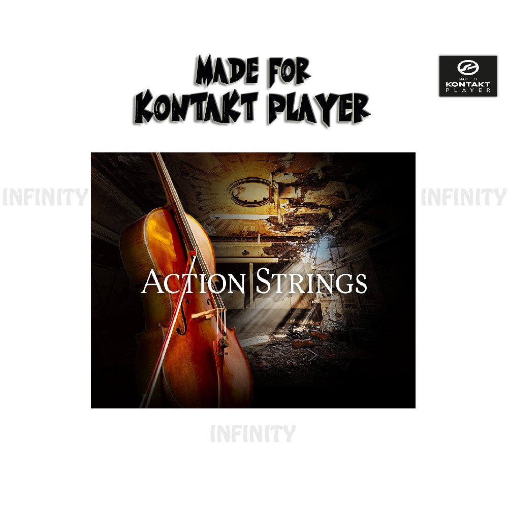 Action Strings  Native Instruments (Win/Mac) *Kontakt Library*