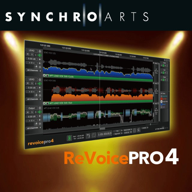 ReVoice Pro 4  Synchro Arts (Win/Mac OS) Standalone, VST3, AAX