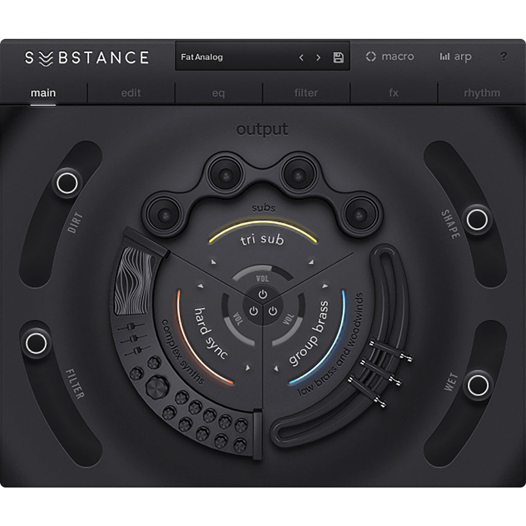 Substance  Output (Win/Mac) *Kontakt Library*