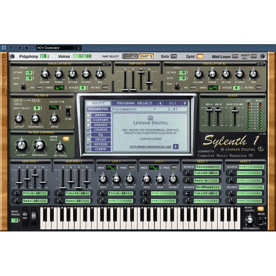 Sylenth 1 + 10000 ++ SoundBank  Lennar Digital (Windows)