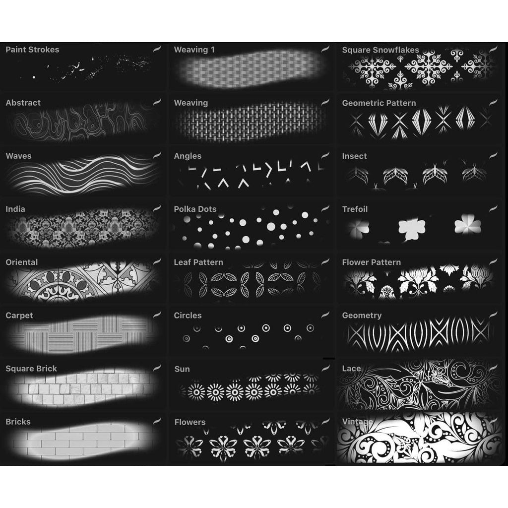 ProcreateSeamless_Patterns  - Procreate Brushes