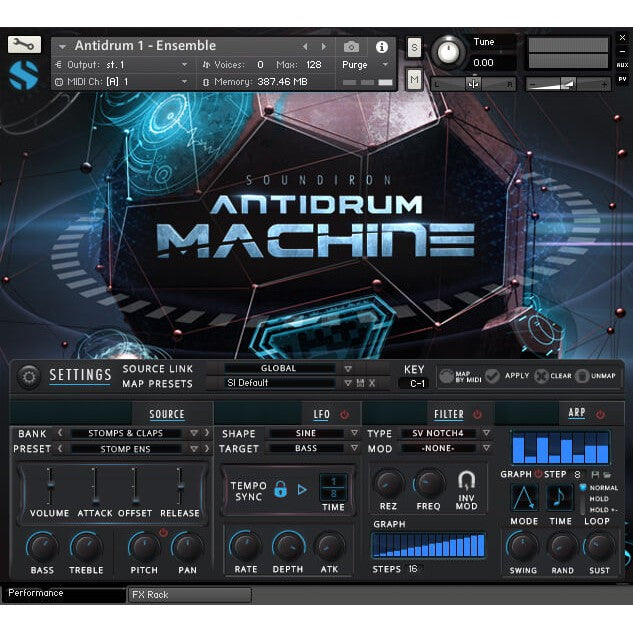 Antidrum Machine  Soundiron (Win/Mac) *Kontakt Library*