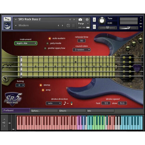 SR5 Rock Bass 2  Prominy (Win/Mac) *Kontakt Library*