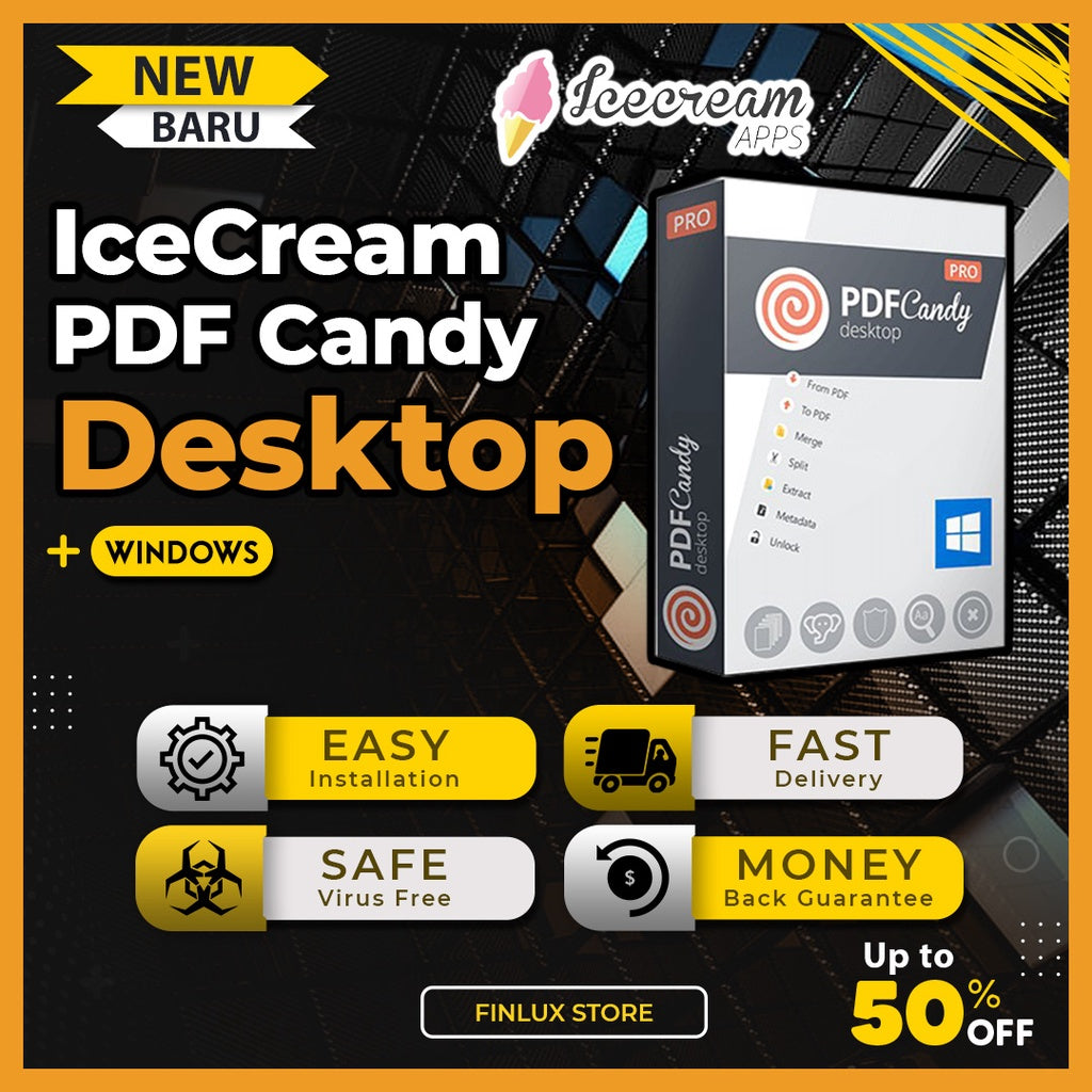 IceCream PDF Candy Desktop v3.09 Latest 2024 Lifetime For Windows